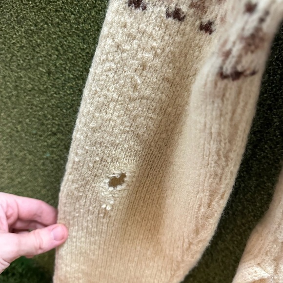 Vintage 1980s Tundra Zip-up Sweater Medium - Picture 5 of 5